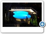 Pool LED Nacht Beleuchtung